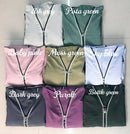 Daily Wear Zipper Abaya With Elastic Sleeves 6 Colors