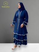 Abaya Ivy Navy