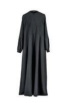 Calla Abaya black custom loose-waisted
