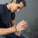 Silver Obsidian Tasbih Bracelet | Men's Misbaha, 33 Beads