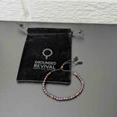 Garnet Tassel Tasbih Bracelet | Women's Tasbeeh Beads, 33 Beads
