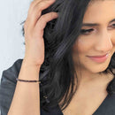 Garnet Tassel Tasbih Bracelet | Women's Tasbeeh Beads, 33 Beads