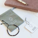 Garnet Tassel Tasbih Bracelet | Women's Tasbeeh Beads, 33 Beads