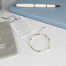 Pearl & Sapphire Tasbih Bracelet | Women's Misbaha, 33 Beads