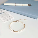 Pearl Tasbih Bracelet | Women's Misbaha, 33 Beads