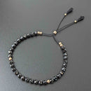 Black Spinel Tassel Tasbih Bracelet | Women's Tasbeeh Beads, 33 Beads