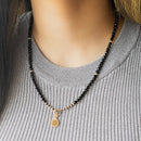 Spinel Mini Tasbih Necklace | Women's Islamic Prayer Beads, 99 Beads