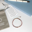 Purple Pearl Tasbih Bracelet | Women's Misbaha, 33 Beads