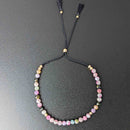 Tourmaline Tassel Tasbih Bracelet | Women's Tasbeeh Beads, 33 Beads