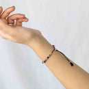 Tourmaline Tassel Tasbih Bracelet | Women's Tasbeeh Beads, 33 Beads