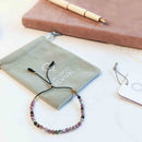 Tourmaline Tassel Tasbih Bracelet | Women's Tasbeeh Beads, 33 Beads