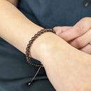 Smoky Quartz Tasbih Bracelet | Women's Dhikr Beads, 33 Beads