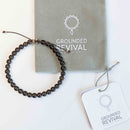 Smoky Quartz Tasbih Bracelet | Women's Dhikr Beads, 33 Beads