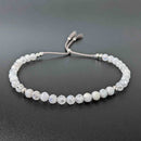 Moonstone Tassel Tasbih Bracelet | Women's Tasbeeh Beads, 33 Beads
