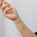 Moonstone Tassel Tasbih Bracelet | Women's Tasbeeh Beads, 33 Beads