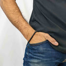 Black Onyx Tasbih Bracelet | Men's Misbaha, 33 Beads