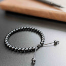 Black Onyx Tasbih Bracelet | Men's Misbaha, 33 Beads
