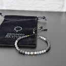 Lava & Moonstone Tassel Tasbih Bracelet | Women's Tasbeeh Beads, 33 Beads