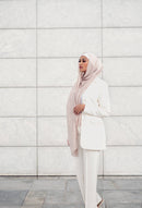 CEO Classic Blazer and Pant Set white