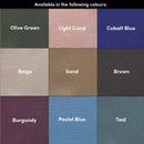 Ixora Abaya colour chart