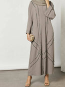Handworked Embroidery Abaya 2Pc Set 5+ Colors