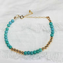 Turquoise Tasbih Bracelet | Women's Misbaha, 33 Beads