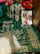 Check out Maria B’s fully embroidered georgette suit with pearls, sequins, dorri work, diamante stonework and thread embroidery!