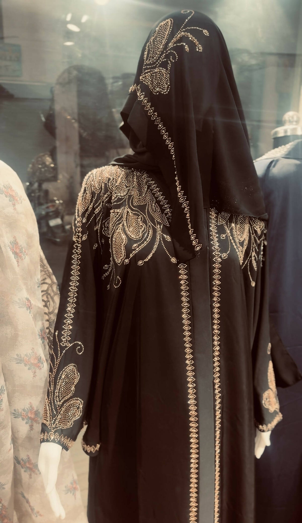 Wedding Embellished Abaya UAE