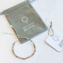 Sunstone Tassel Tasbih Bracelet | Women's Tasbeeh Beads, 33 Beads