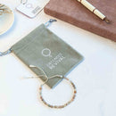 Sunstone Tassel Tasbih Bracelet | Women's Tasbeeh Beads, 33 Beads