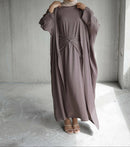 Cedar 3 Piece Linen Abaya