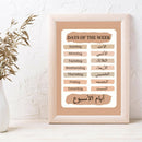 Set of 6 Arabic Educational Wall Art. Classroom Posters. Homeschool Printables. Educational Poster. Alphabet Poster. Playroom Poster. Montessori