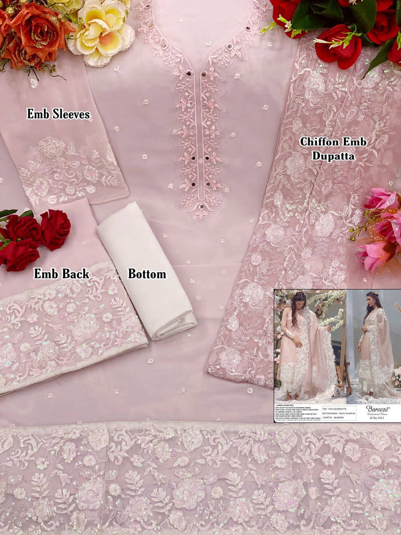 Presenting The New Eid Pakistani Collections..Pink and white is a color which can never go wrong!